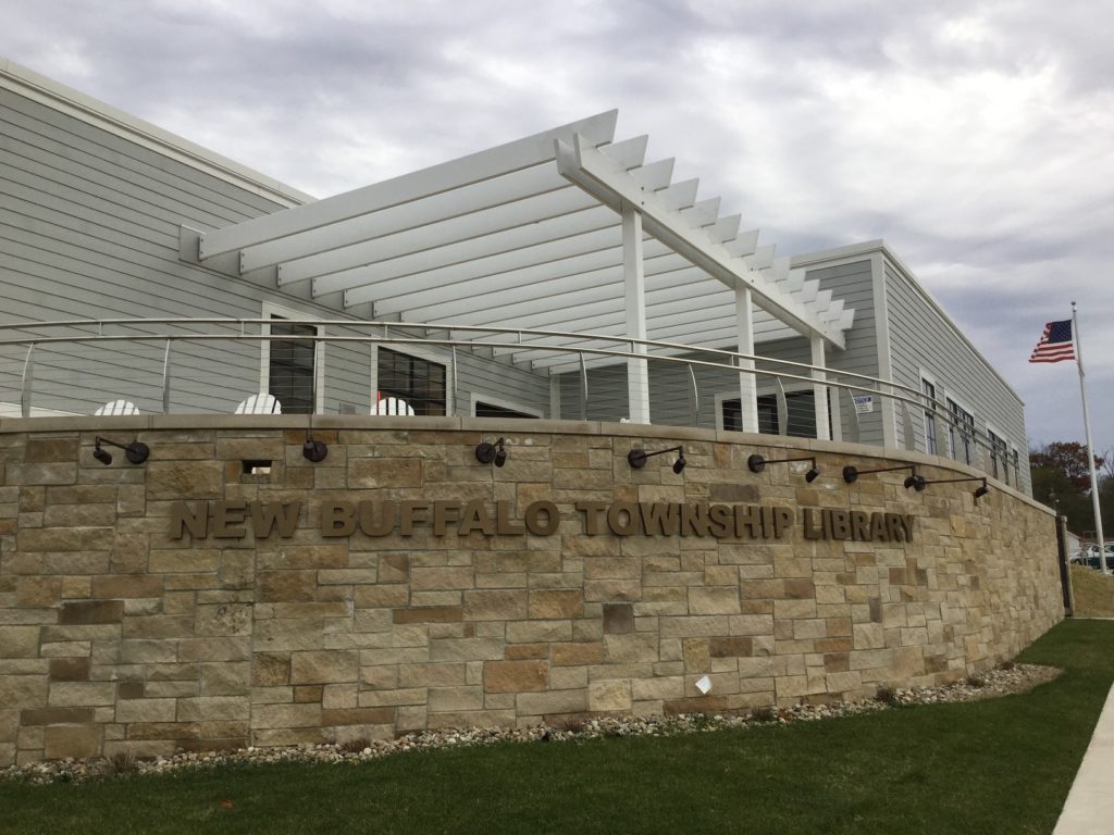 New Buffalo Twp. Library Railings 2016