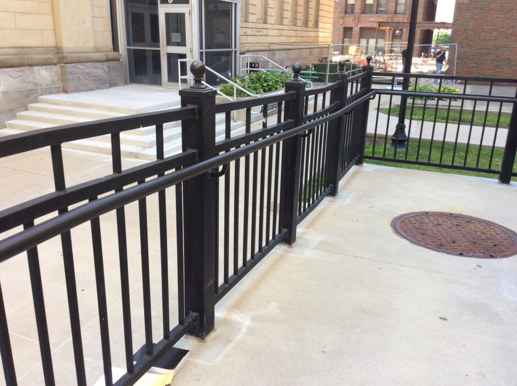 South Bend Courthouse Railings 2016