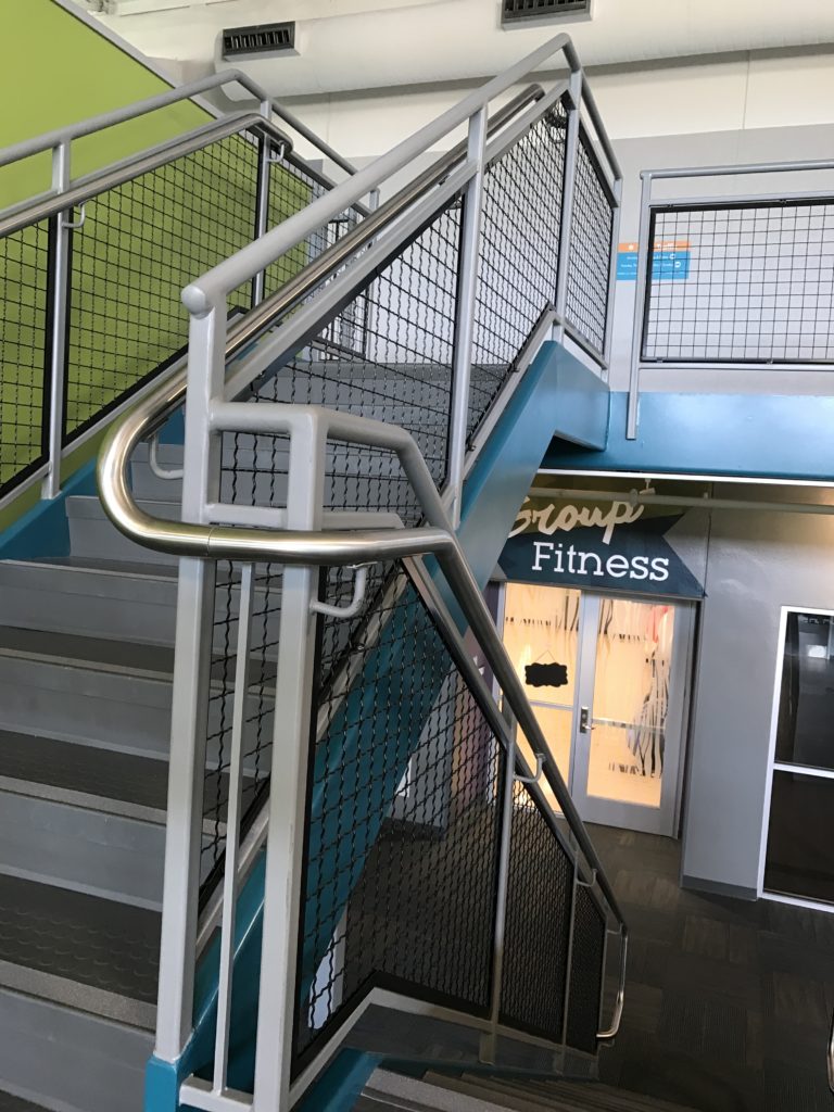 Beacon Health and Fitness Center Railings 2017